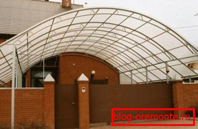 Закривљена конструкција валовитог