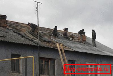 Поправка крова стамбене зграде