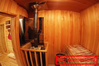 Сауна подручје унутар куће Сауна подручје унутар куће