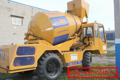 Миксер за бетон ЦАРМИКС 3,5 ТТ