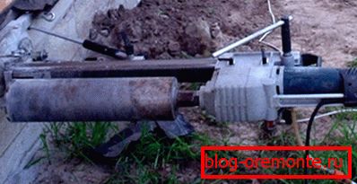 Фондација бушење са дијамантским битом Фондација бушење са дијамантским битом