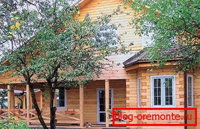 Приватна кућа из прљаве дрвене грађе Приватна кућа из прљаве дрвене грађе