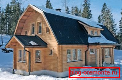 Кућа од лепљеног дрвета Кућа од лепљеног дрвета
