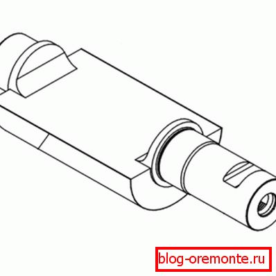 Ексцентрична осовина вибратора. Ексцентрична осовина вибратора.