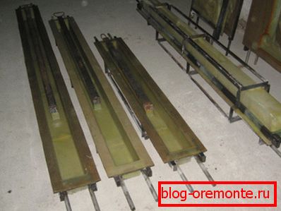 Обрасци за производњу бетонских производа Обрасци за производњу бетонских производа