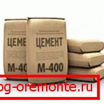 Фото торбе цементне марке М400