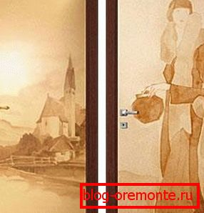 Штампање фотографија на унутрашњим вратима Штампање фотографија на унутрашњим вратима