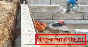 Темељи бетонских панела Темељи бетонских панела
