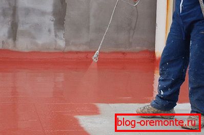 Хидроизолација пода течном гумом