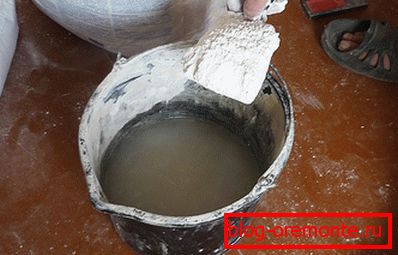 Готовим раствор