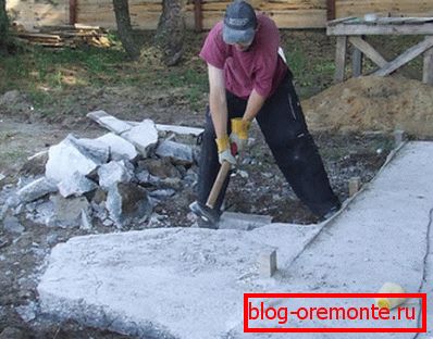 Како уништити бетон са махом