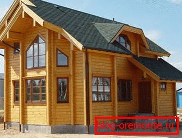 Викендица профилираних прозора Викендица профилираних прозора