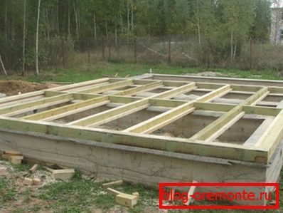Подне заставице - греде са лобањским шипкама