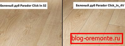 Упоређивање ламината са и без фасета