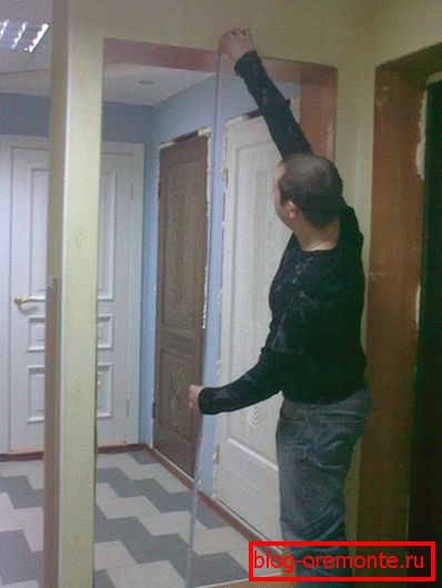 Мерење врата висина унутрашњих врата