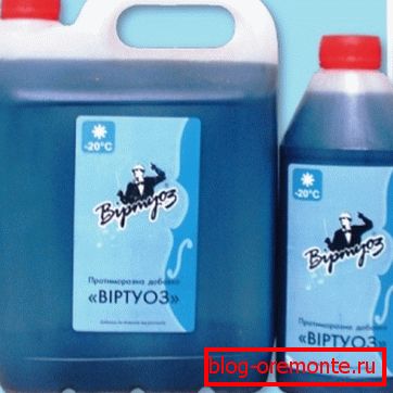Витоссеграсс зрно у бетону (-20 ° Ц)
