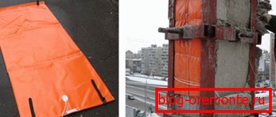 На фотографији - бетонирањем термомата