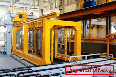 На слици - производна линија аутоклавираног газираног бетона На слици - производна линија аутоклавираног газираног бетона