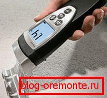 На слици - процес одређивања нивоа влаге На слици - процес одређивања нивоа влаге