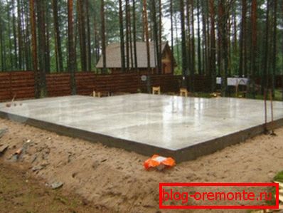 На слици - најчешће коришћени тип основе за гасно-бетонску кућу. На слици - најчешће коришћени тип основе за гасно-бетонску кућу.