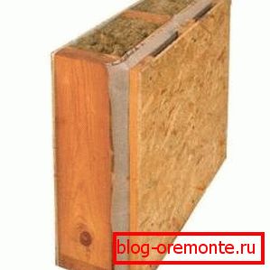 На слици, изолациони слој за дрвене зидове у секцији На слици, изолациони слој за дрвене зидове у секцији