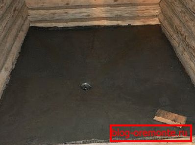 Фотографија је пример пода са нагибом ка одводу Фотографија је пример пода са нагибом ка одводу