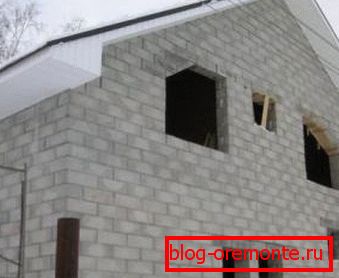 Пене бетонски блокови су такође популарни за изградњу куће Пене бетонски блокови су такође популарни за изградњу куће