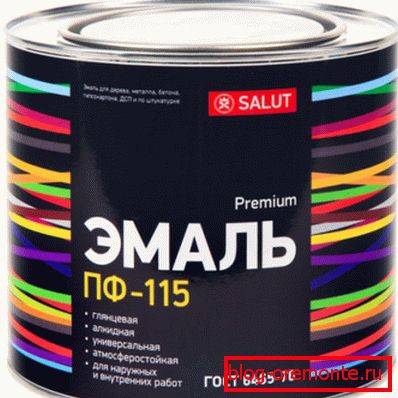 ПФ-115 се савршено држи на бетону. ПФ-115 се савршено држи на бетону.