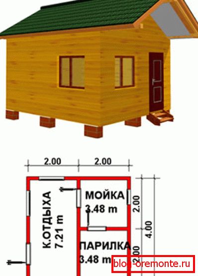 Величина купатила 4 до 4 Величина купатила 4 до 4