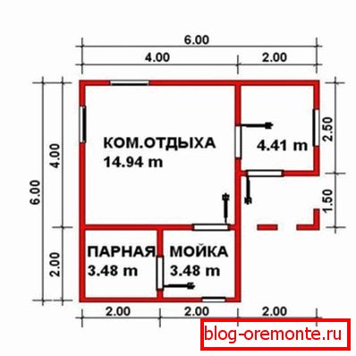 Распоред са малим поткровљем Распоред са малим поткровљем