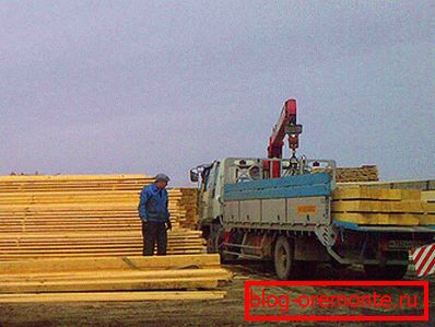 Улагање дрвета за транспорт на сајт Улагање дрвета за транспорт на сајт