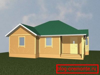 Пројекат куће из бар 10 на 10 Пројекат куће из бар 10 на 10