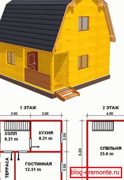 Професионални дизајн блок куће. Професионални дизајн блок куће.