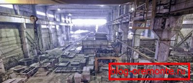 Производна радионица за производњу бетонских производа Производна радионица за производњу бетонских производа