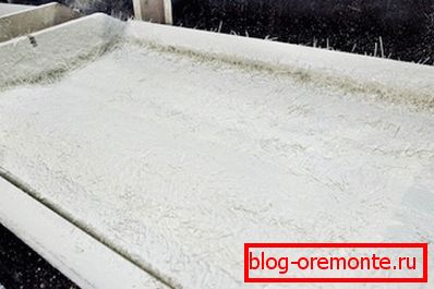 Производња бетона од стакленог влакна прскањем Производња бетона од стакленог влакна прскањем