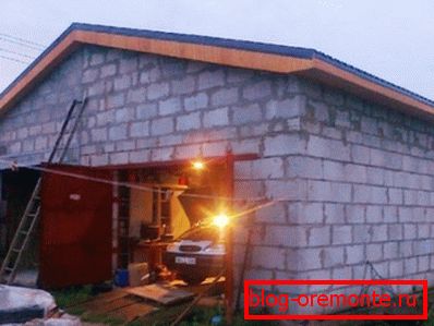 Најједноставнија конструкција пене за два аутомобила