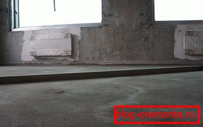 Проверка ровности бетонного пола