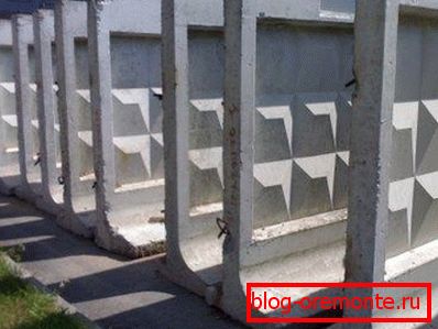 Самокармирани бетонски оградни панели Самокармирани бетонски оградни панели