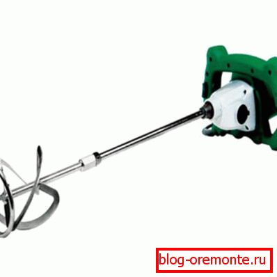 Миксер за конструкцију са вијком омогућит ће вам постизање жељене униформности Миксер за конструкцију са вијком омогућит ће вам постизање жељене униформности