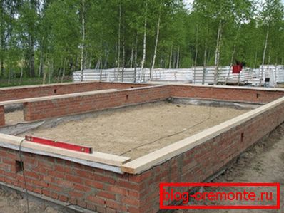 Израда основе за кућу Израда основе за кућу