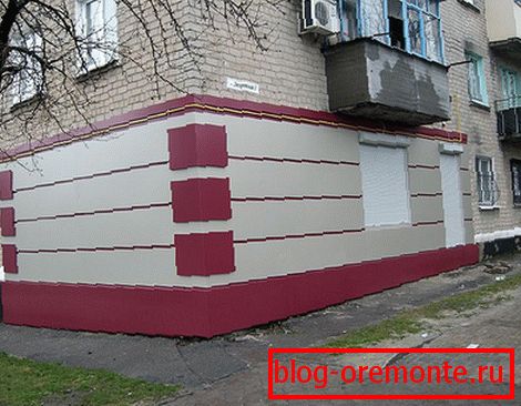 Канцеларија у изградњи је панела Алуцобонд панела.