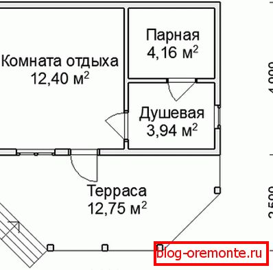 Стандардни пројекат купаонице 6х4 Стандардни пројекат купаонице 6х4