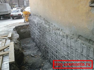 Јачање основе кавеза арматуре и бетона. Јачање основе кавеза арматуре и бетона.