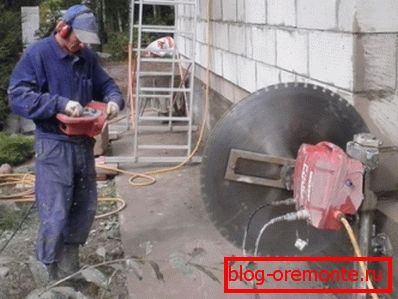 Даљинско контролисано сечење армираног бетона са кружним дијамантима