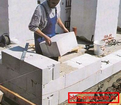 Инсталирање блокова газираног бетона урадите сами Инсталирање блокова газираног бетона урадите сами