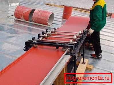 Уређај за производњу преклопљеног крова