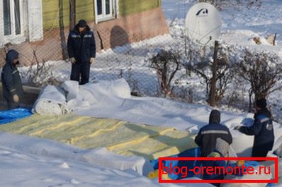 Загревање и грејање бетонске мешавине Загревање и грејање бетонске мешавине