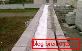 Варијанта употребе течног пеноизола за изолацију између зидова Варијанта употребе течног пеноизола за изолацију између зидова