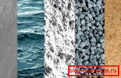 Вода, цемент, дробљени камен и песак - главни састојци бетонског решења